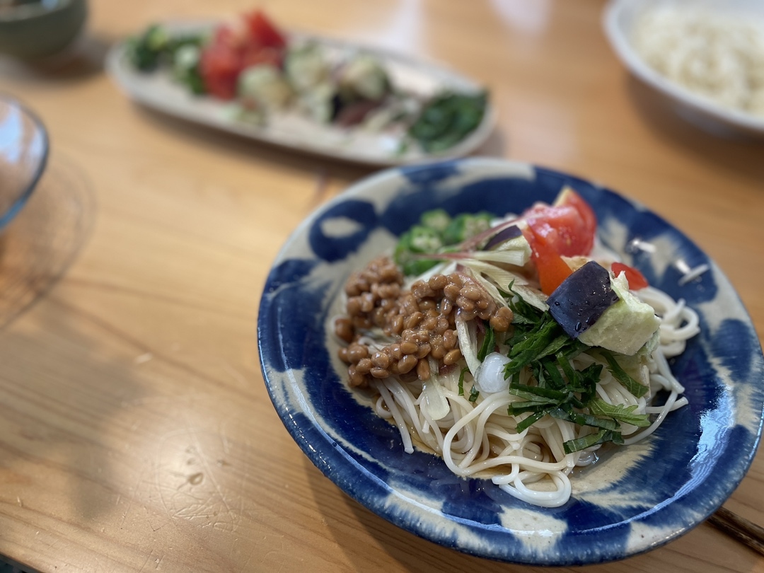 時短レシピ　めんつゆ　麺レシピ　夏